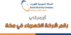 رقم شركة الكهرباء في مكة المكرمة